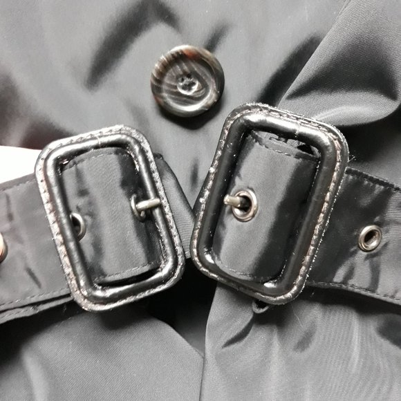 Banana Republic Clara Short Trench Coat Jacket szXS Classic Minimalist Old Money - Picture 6 of 11